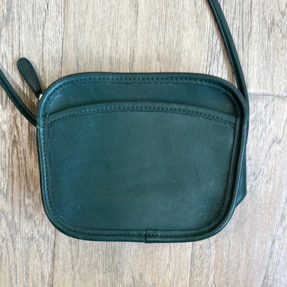 Vintage Classic Hadley Zip Bag Emerald Green - Picture 2 of 12